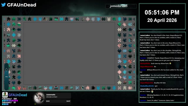 Stream — 20 Apr 2026