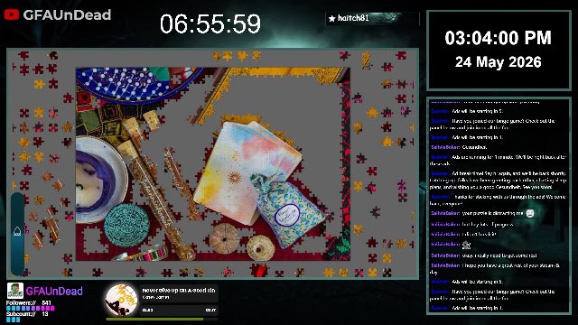 Stream — 24 May 2026