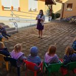 Djeca uživaju u aktivnostima s Macom Papučaricom - Vrtić Potočnica