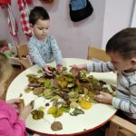 Jesenska radionica o lišću u dječjem vrtiću Potočnica Sigetec