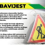 OBAVIJEST Asfaltiranje ceste