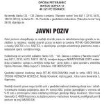 JAVNI POZIV nositeljima stvarnih prava na nekretninama koje graniče sa zemljištem na kojem je izvedena PET-NC-1020-DRAVSKA u naselju Sigetec