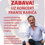 Povodom blagdana Sv. Ane Dobrovoljno vatrogasno društvo Sigetec i Općina Peteranec organiziraju vatrogasnu zabavu uz koncert Franje Barića